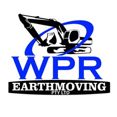 WPR Earthmoving logo